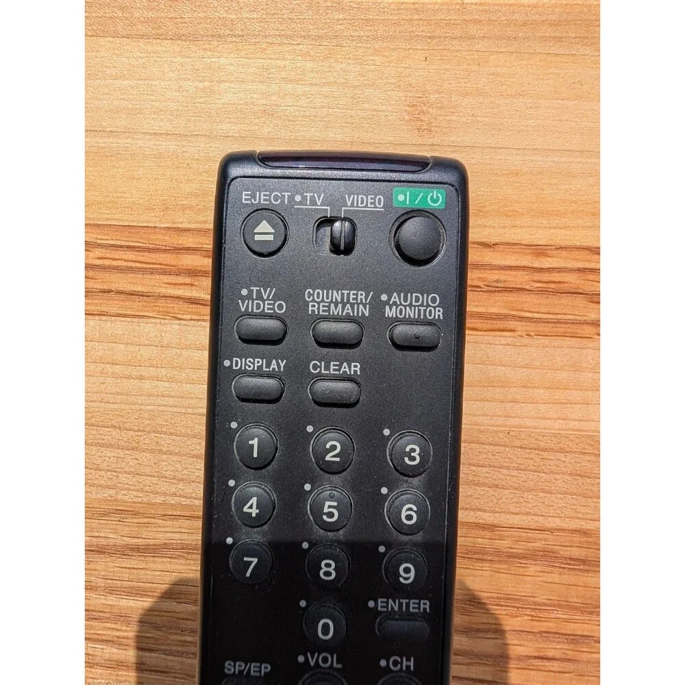 Sony RMT-V402 OEM VCR Remote Control Genuine Original Tested Working Black